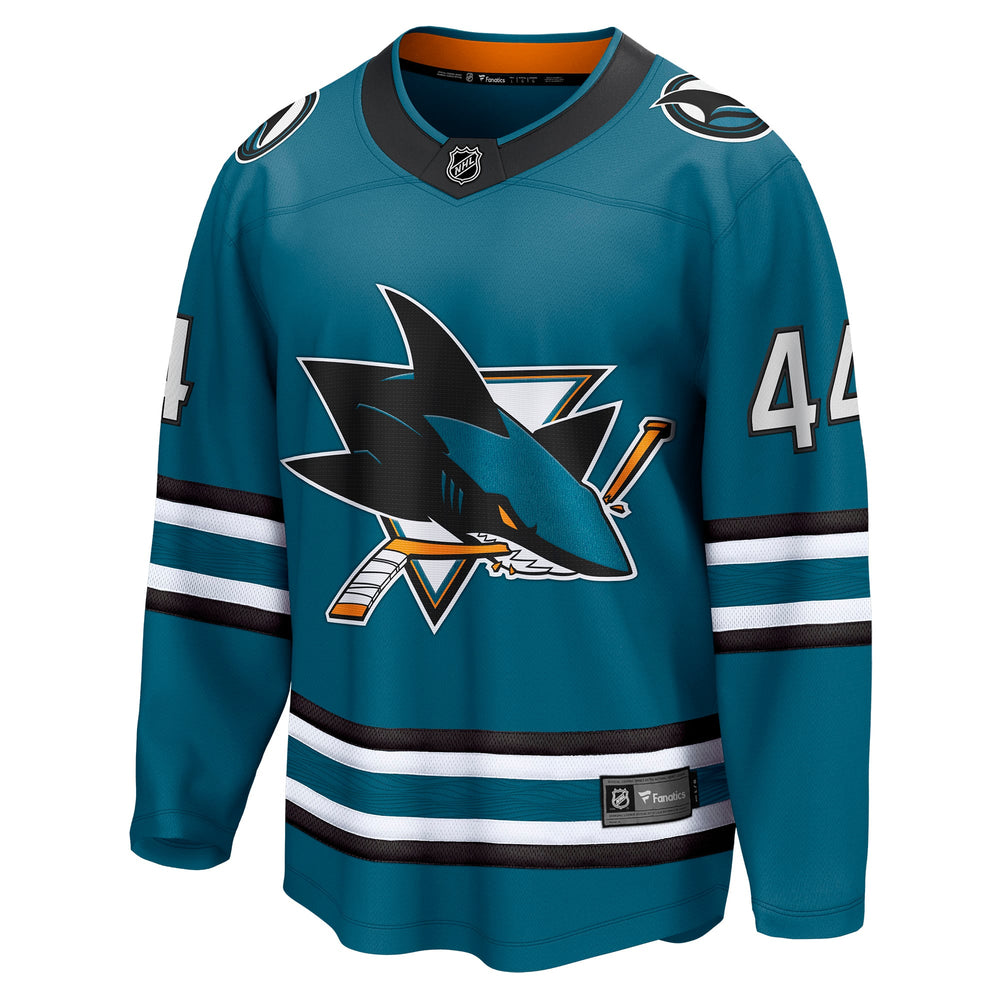 Fanatics Marc-Edouard Vlasic San Jose Sharks Home Breakaway Player Jersey