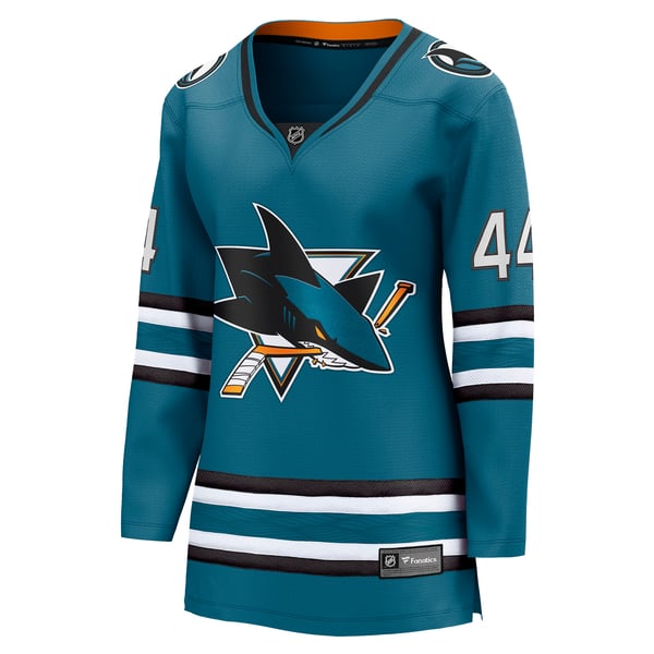 Fanatics Marc-Edouard Vlasic San Jose Sharks Women's Home Breakaway Jersey