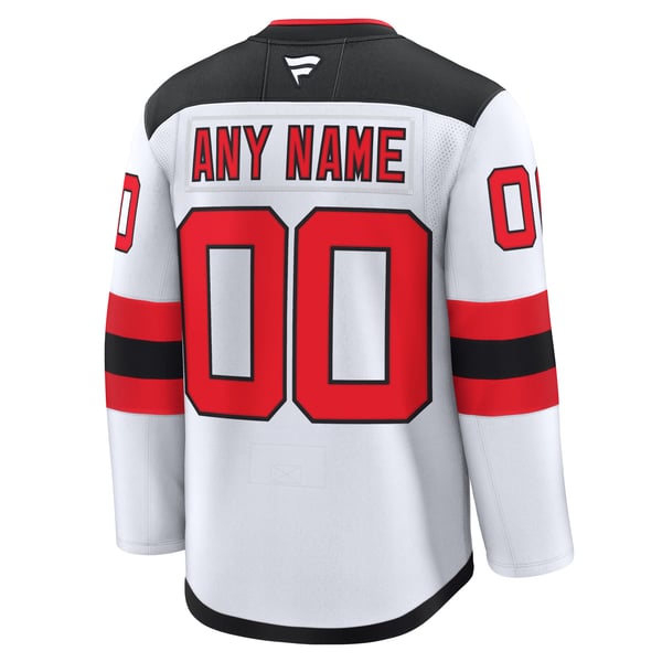 Fanatics New Jersey Devils Away Premium Custom Jersey