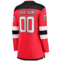 Fanatics New Jersey Devils Women's Home Breakaway Custom Jersey