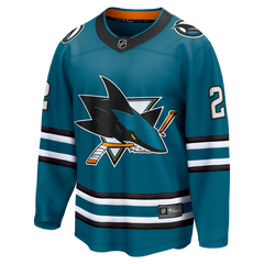 Fanatics Will Smith San Jose Sharks Home Breakaway Jersey
