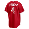 Nike George Springer Toronto Blue Jays Canada Day Replica Jersey