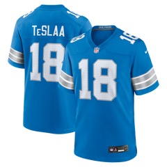 Nike Isaac TeSlaa Detroit Lions Game Player Jersey