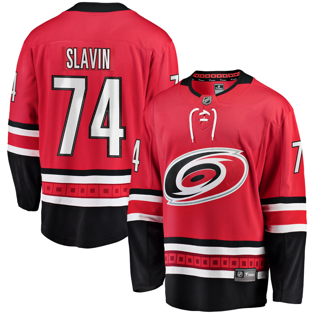 Fanatics Jaccob Slavin Carolina Hurricanes Breakaway Player Jersey