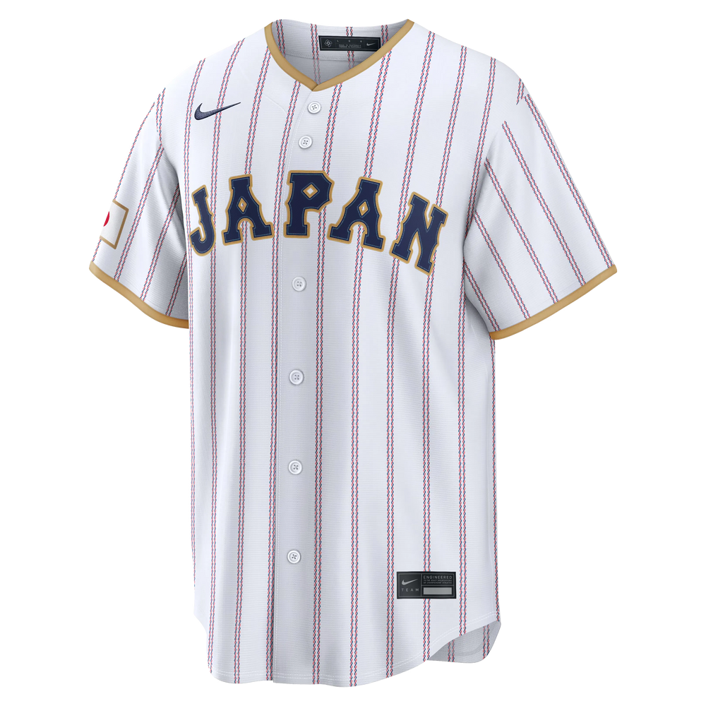 Japan White Stadium Jersey (Shohei Ohtani)