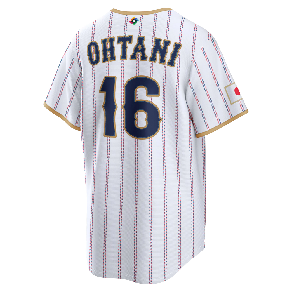 Japan White Stadium Jersey (Shohei Ohtani)