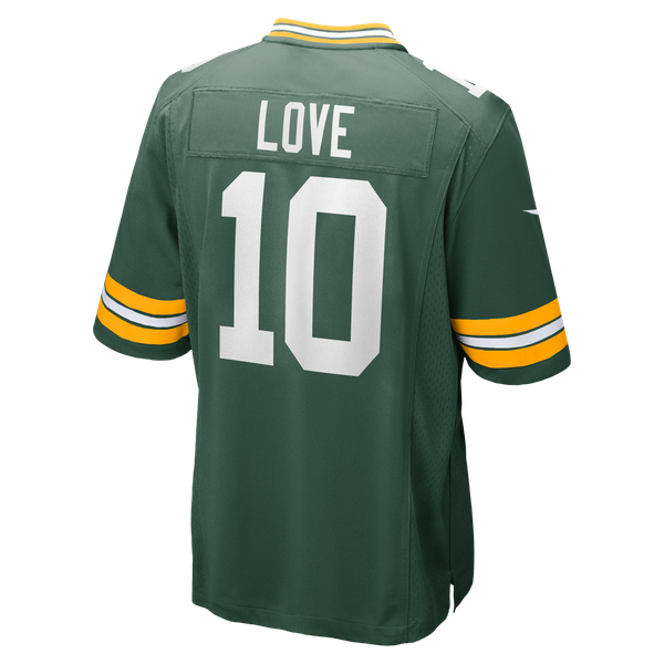 Nike Green Bay Packers Jordan Love Game Jersey