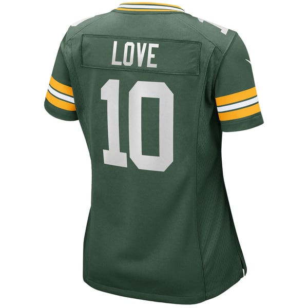 Nike Green Bay Packers Jordan Love Women's Game Jersey