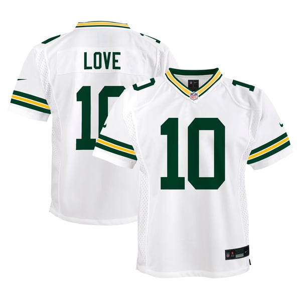 Nike Green Bay Packers Jordan Love Youth Game Jersey