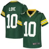 Nike Green Bay Packers Jordan Love Youth Game Jersey