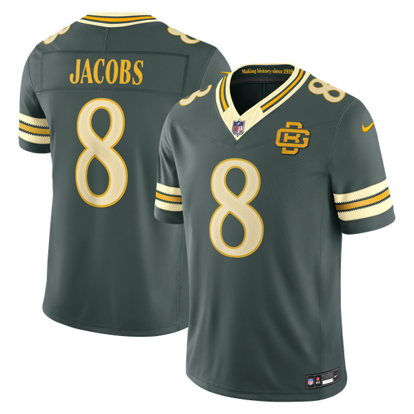 Nike Green Bay Packers Josh Jacobs 2026 Rivalries Limited Jersey