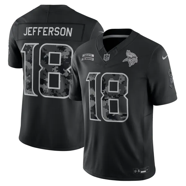 Nike Justin Jefferson Minnesota Vikings 2026 Salute to Service Limited Jersey