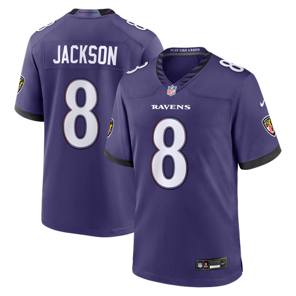 Nike Lamar Jackson Baltimore Ravens Game Jersey