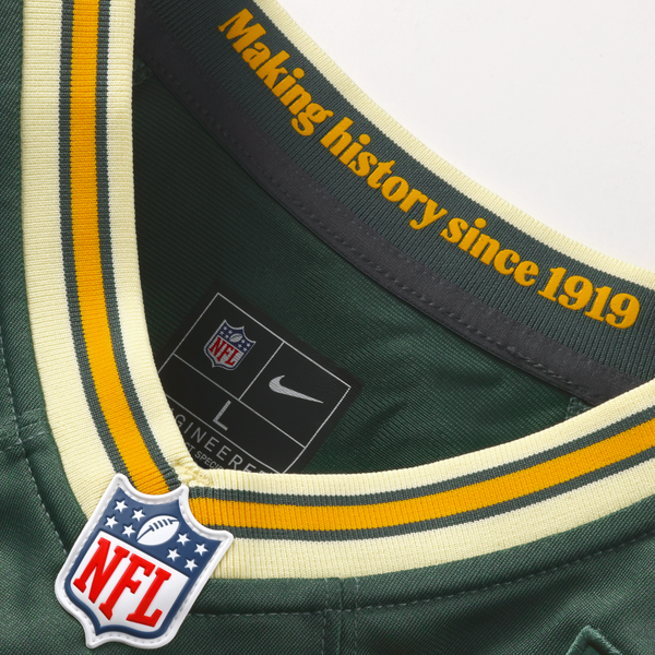 Nike Lukas Van Ness Green Bay Packers 2026 Rivalries Collection Game Jersey