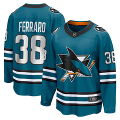 Fanatics Mario Ferraro San Jose Sharks Home Breakaway Jersey
