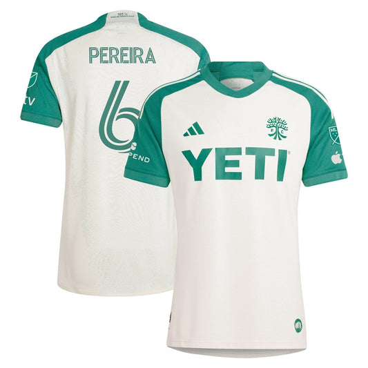 Daniel Pereira Austin FC adidas 2024 The Armadillo Kit Authentic Player Jersey – Tan adidas
