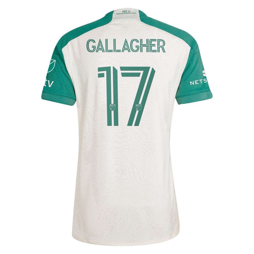 Jon Gallagher Austin FC adidas 2024 The Armadillo Kit Authentic Player Jersey – Tan adidas