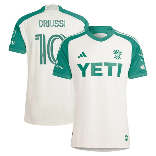 Sebastián Driussi Austin FC adidas 2024 The Armadillo Kit Authentic Player Jersey – Tan adidas