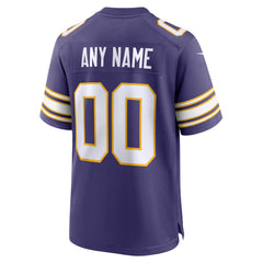 Nike Minnesota Vikings Classic Custom Game Jersey