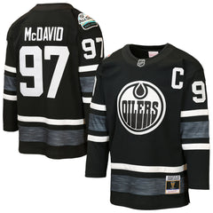 Mitchell & Ness Connor McDavid Edmonton Oilers Youth 2019 All-Star Game Jersey