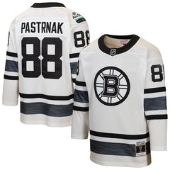 Mitchell & Ness David Pastrnak Boston Bruins Youth Power Play Jersey
