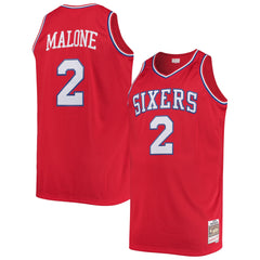 Mitchell & Ness Moses Malone Philadelphia 76ers Big & Tall Swingman Jersey