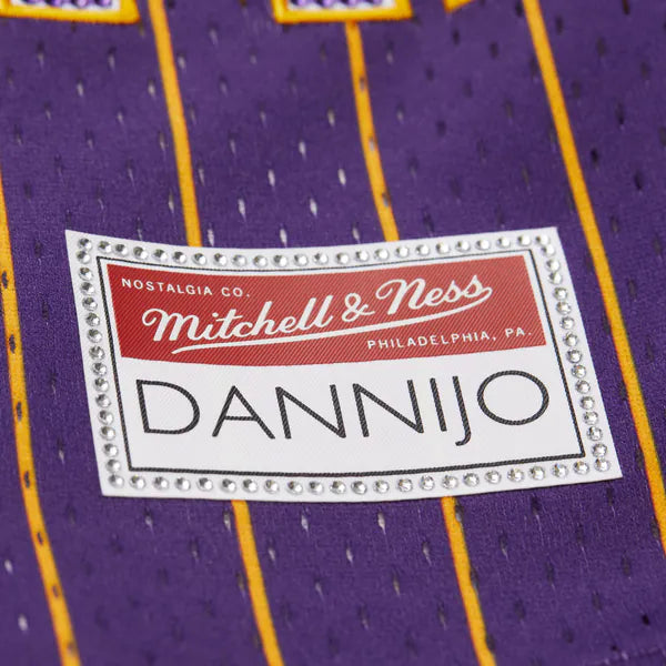 Mitchell & Ness x DANNIJO Los Angeles Lakers Women's Fashion Baseball Jersey