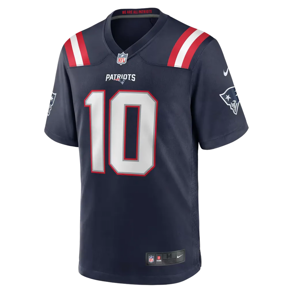 New England Patriots Game Jersey (Drake Maye)