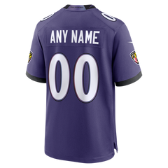 Nike Baltimore Ravens Custom Game Jersey