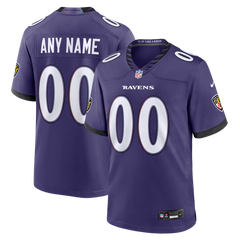Nike Baltimore Ravens Custom Game Jersey