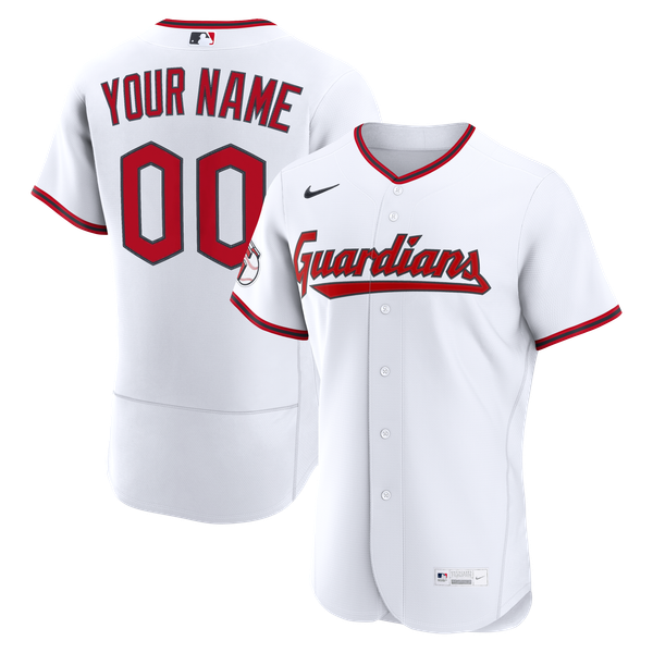 Nike Cleveland Guardians Home Authentic Custom Jersey