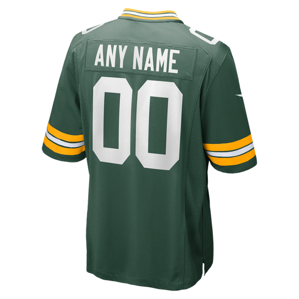 Nike Green Bay Packers Custom Game Jersey