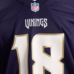 Nike Justin Jefferson Minnesota Vikings 2026 Rivalries Game Jersey Purple