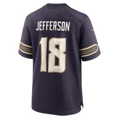 Nike Justin Jefferson Minnesota Vikings 2026 Rivalries Game Jersey Purple