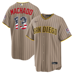 Nike Manny Machado San Diego Padres USA 250 Stadium Jersey