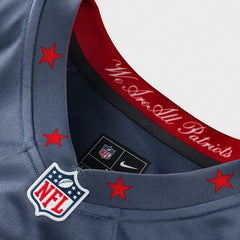 Nike New England Patriots Rivalries Custom Game Jersey