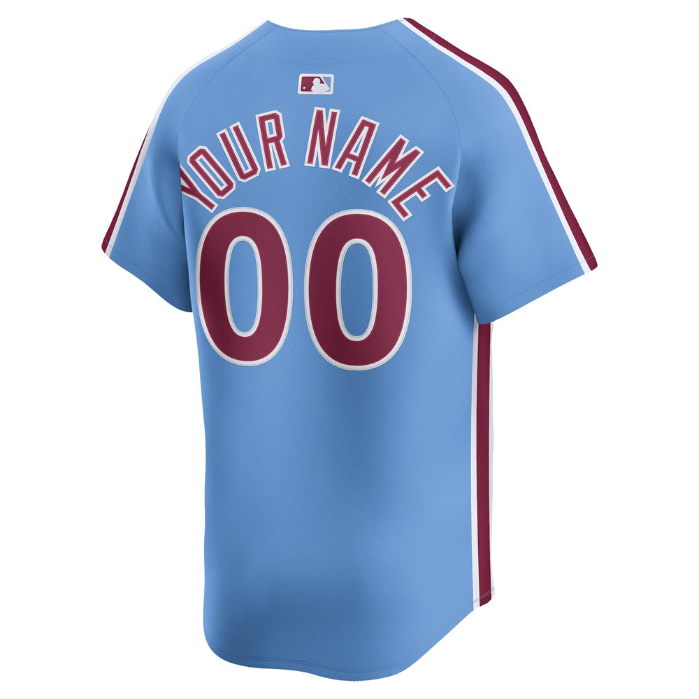 Nike Philadelphia Phillies Alternate Limited Custom Jersey