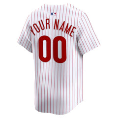 Nike Philadelphia Phillies Home Limited Custom Jersey