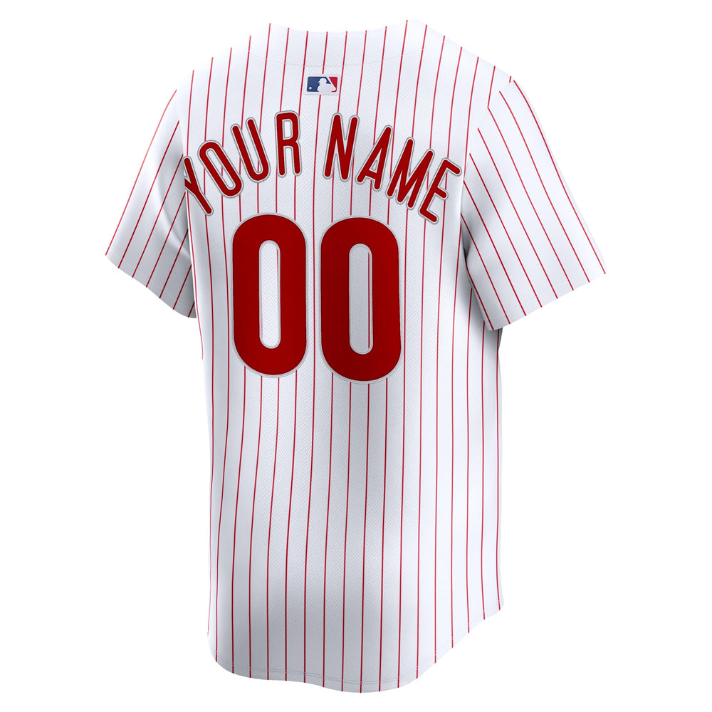 Nike Philadelphia Phillies Home Limited Custom Jersey