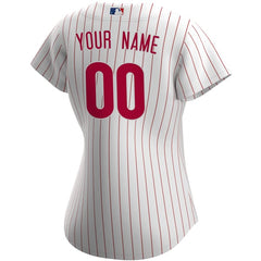 Nike Philadelphia Phillies Home Replica Custom Women's Jersey