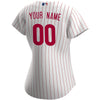 Nike Philadelphia Phillies Home Replica Custom Women's Jersey