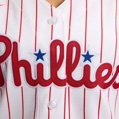 Nike Philadelphia Phillies Home Replica Custom Women's Jersey