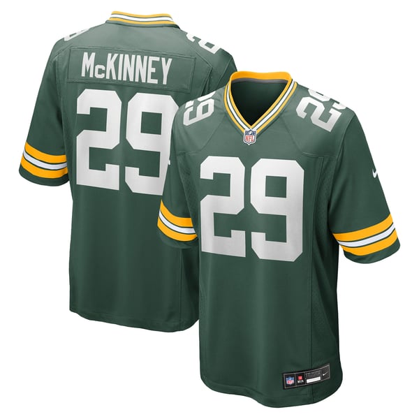 Nike Xavier McKinney Green Bay Packers Game Jersey