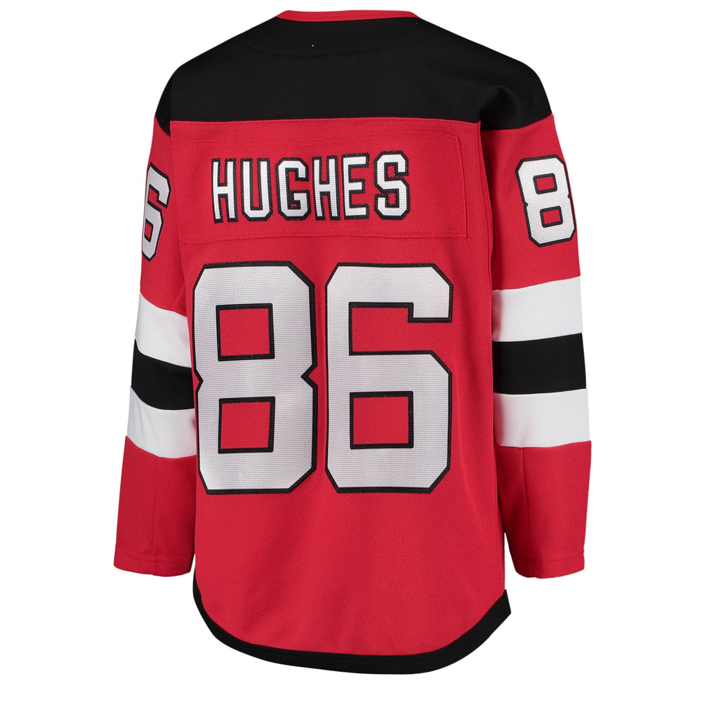 Outerstuff Jack Hughes New Jersey Devils Youth Home Premier Player Jersey