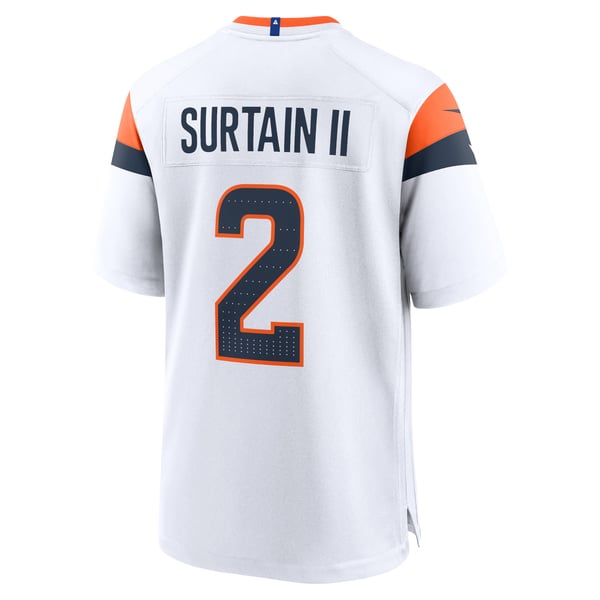 Nike Patrick Surtain II Denver Broncos Game Jersey