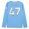 Puma Phil Foden Manchester City 2026/27 Home Replica Long Sleeve Jersey