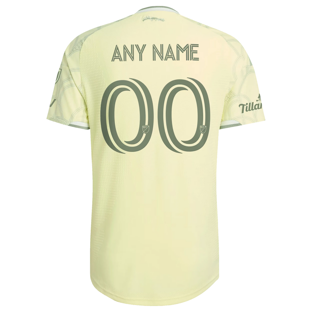 Portland Timbers Yellow Civic Stadium Kit Custom Jersey