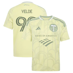 Portland Timbers Yellow Youth Jersey (Kristoffer Velde)