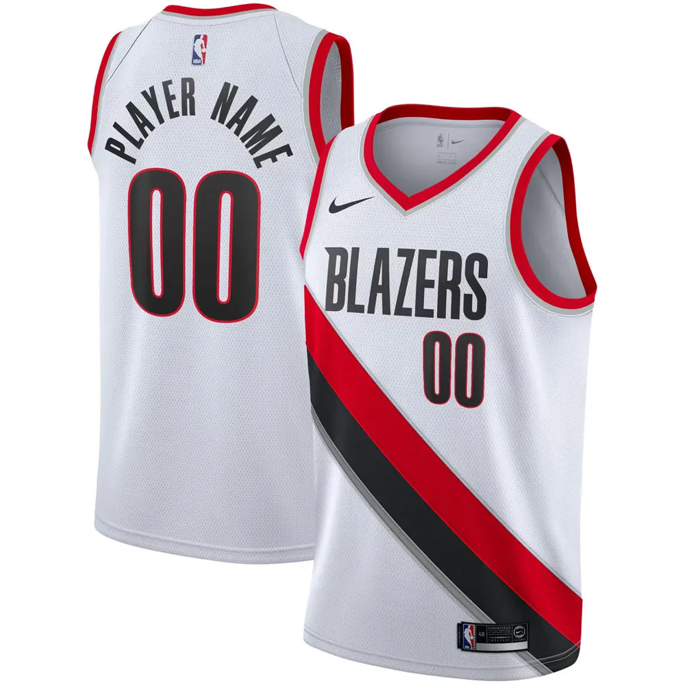 Portland Trail Blazers White Association Jersey