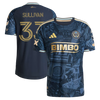 Adidas Quinn Sullivan Philadelphia Union 2026 1776 Kit Authentic Patch Jersey